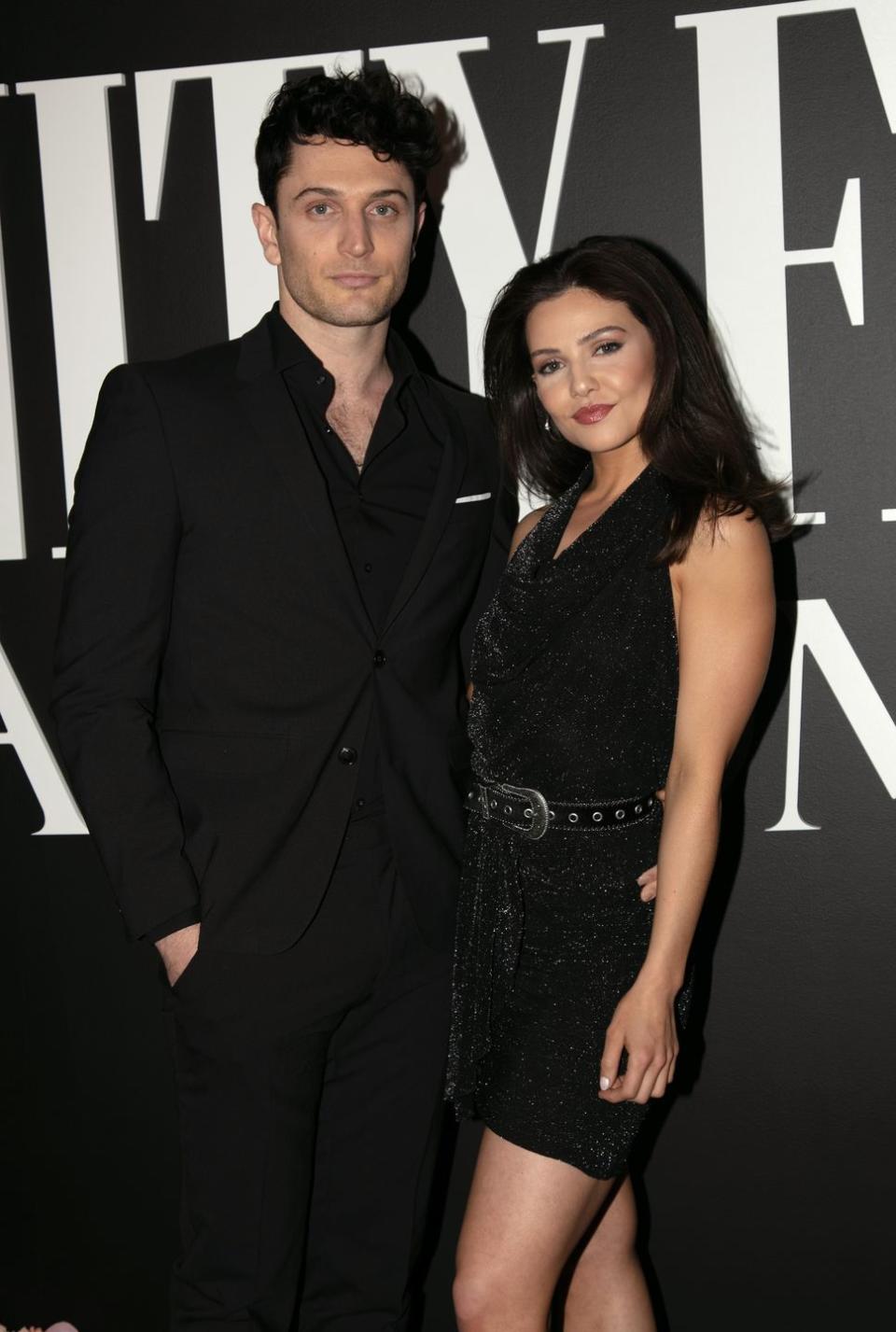 los angeles, california march 24 l r colin woodell and danielle campbell attend vanity fair and lancôme celebrate the future of hollywood at mother wolf on march 24, 2022 in los angeles, california photo by steven simionewireimage