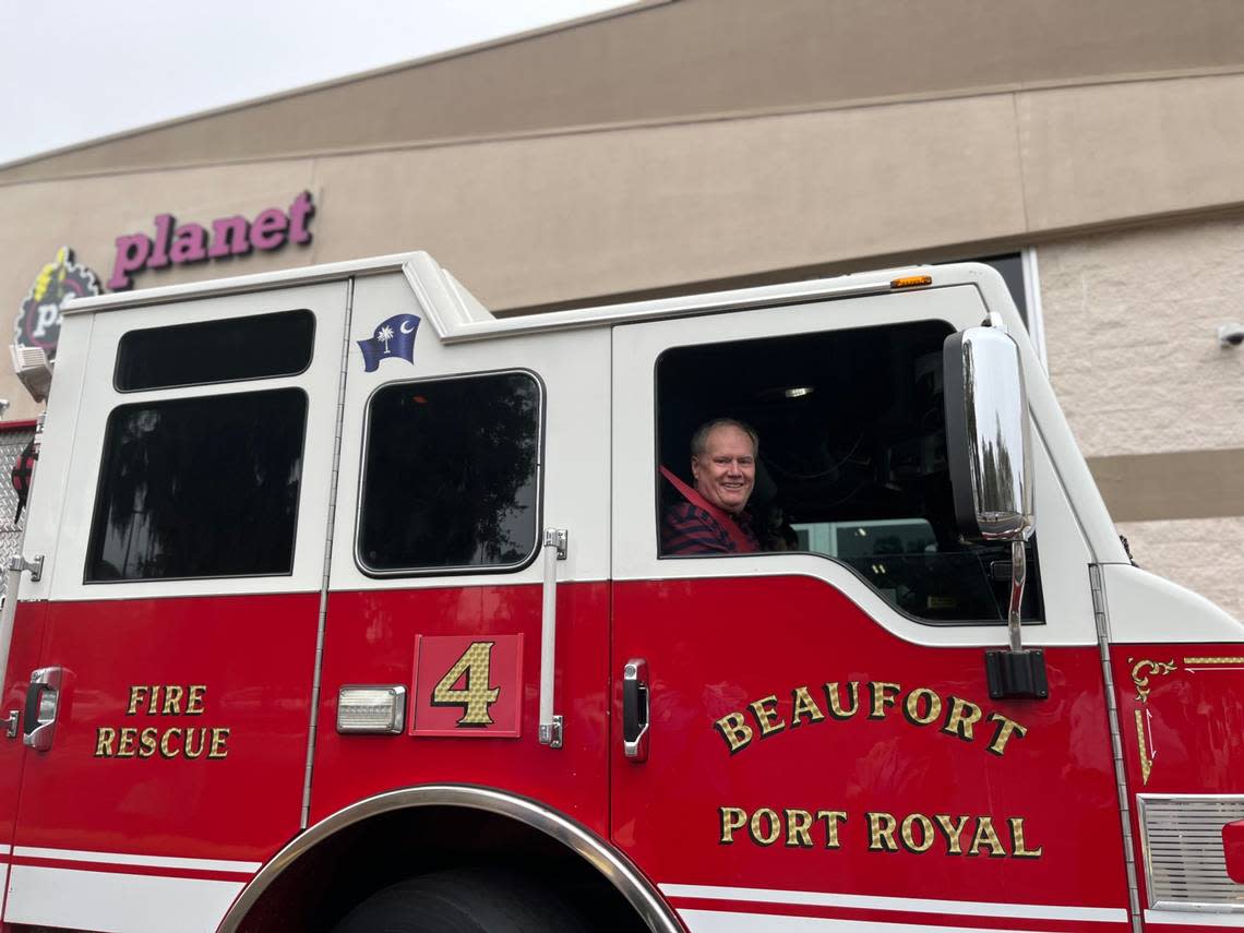 Mike Kirby, 70, of Beaufort, is a Planet Fitness regular who went into cardiac arrest while working out on Jan. 3 and was saved by off-duty City of Beaufort/Town of Port Royal Fire Department firefighter, Lt. Adam Jordan, paramedic David Evans and gym employee Don Martz.