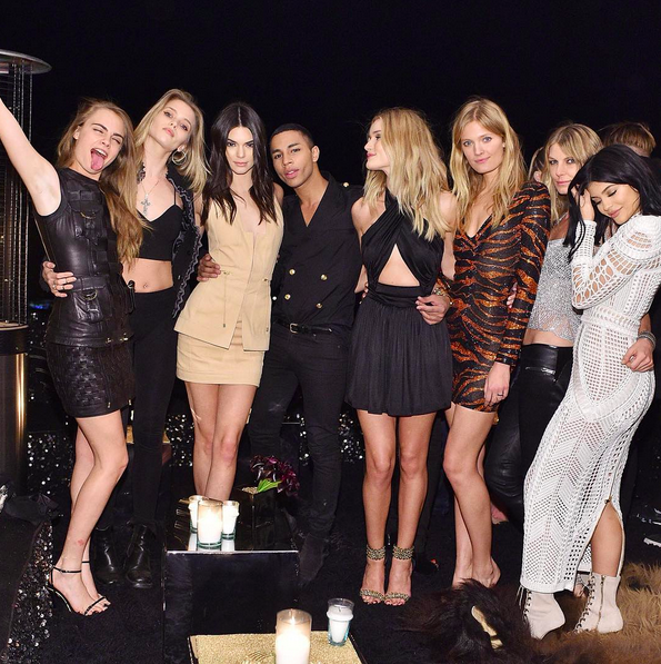 Olivier Rousteing’s 30th birthday party