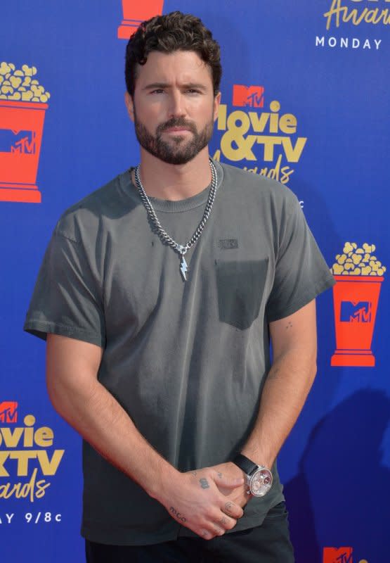 Brody Jenner arrives for the 28th annual MTV Movie & TV Awards ceremony at the Barker Hangar in Santa Monica, Calif., on June 15, 2019. The TV personality turns 40 on August 21. File Photo by Jim Ruymen/UPI