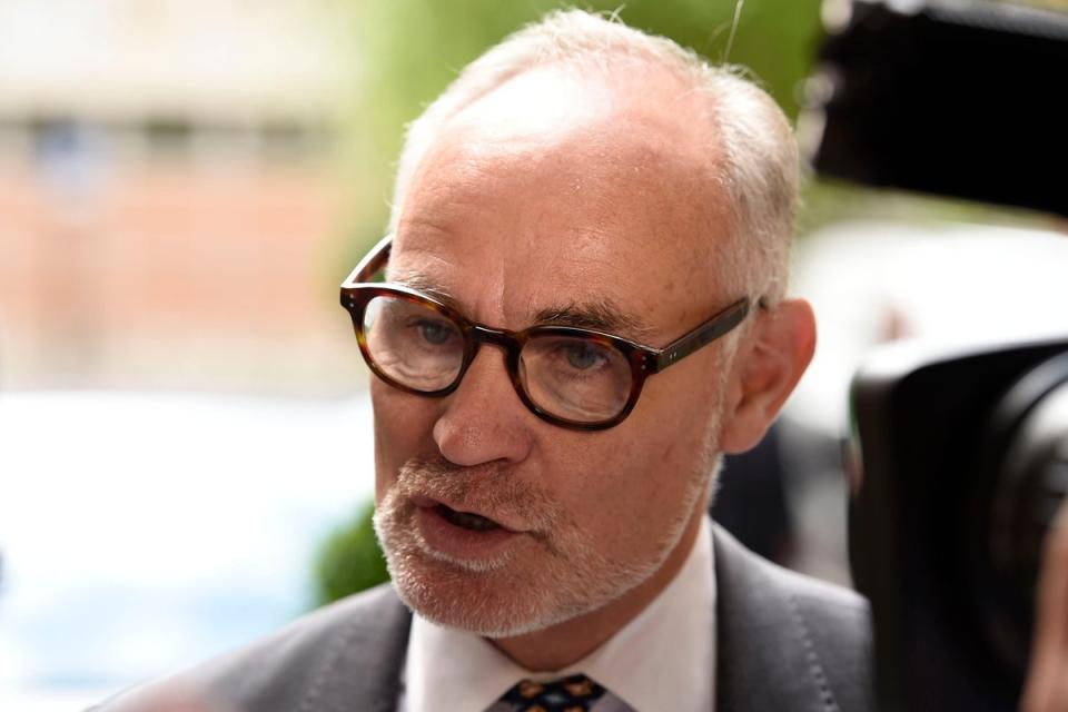 Crispin Blunt said he is ‘confident’ that he will not be charged (Lauren Hurley/PA) (PA Archive)