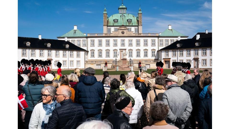 Danish royal residence Fredensborg Castle