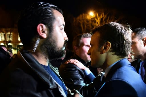 Alexandre Benalla was head of security during Emmanual Macron's successful election campaign last year, before transferring to the presidential staff in May 2017