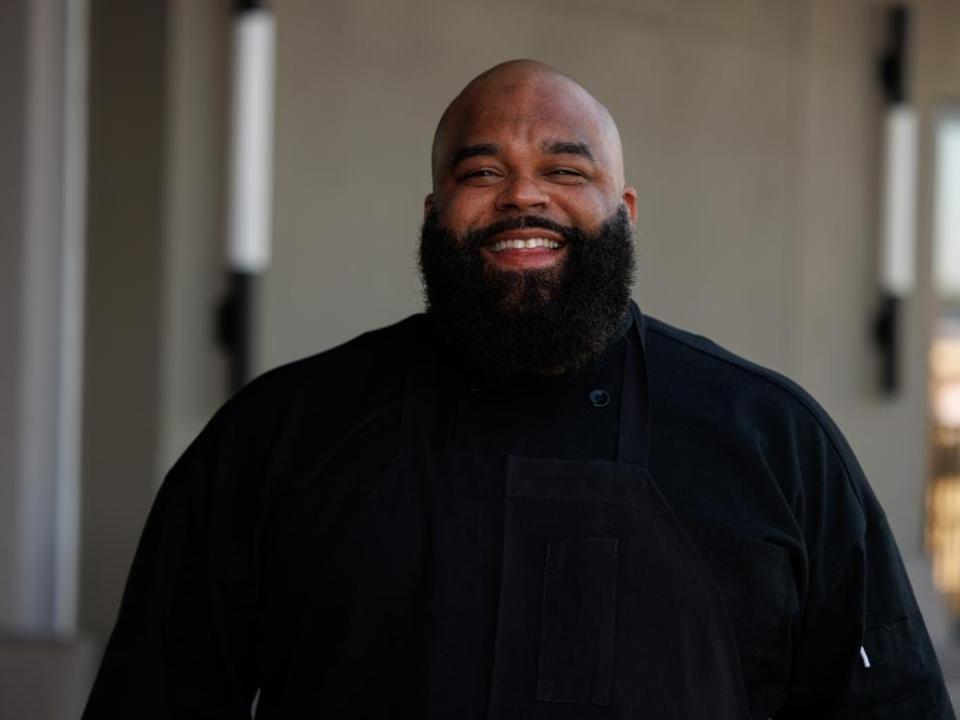 Arizona chef competitor Demetrius Baxter is better known by his musician moniker Hosanna Bax.