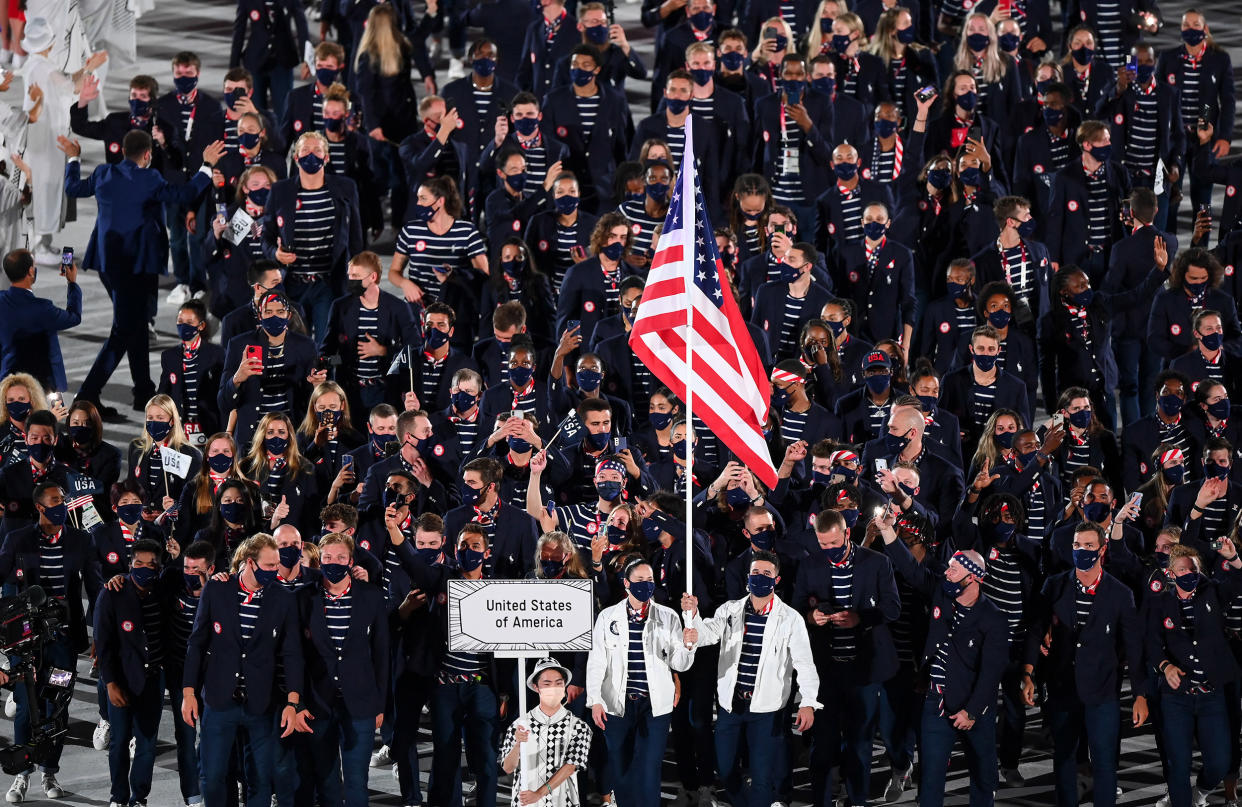 Tokyo 2020 Olympic Games - Opening Ceremony (Stephen McCarthy / Sportsfile via Getty Images)