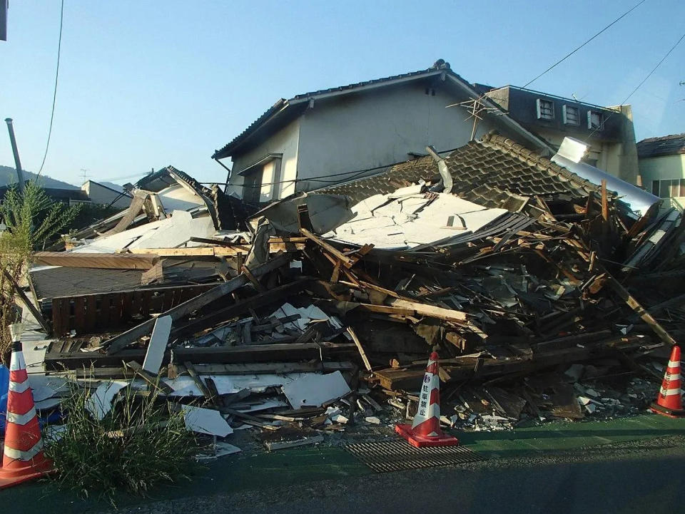 <strong>熊本縣曾發生芮氏規模6.4地震。（圖／維基百科）</strong>