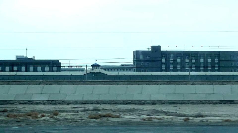 New prison camp complex outside Korla, Xinjiang