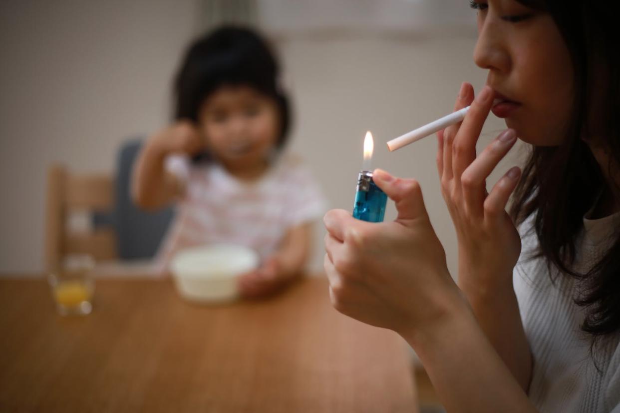 Childhood exposure to lead can limit cognitive development and cause a drop in IQ. <a href="https://www.gettyimages.com/detail/photo/mother-smoking-near-children-royalty-free-image/1291760178?phrase=secondhand+smoke+children&adppopup=true" rel="nofollow noopener" target="_blank" data-ylk="slk:Yamasan/iStock via Getty Images Plus;elm:context_link;itc:0;sec:content-canvas" class="link ">Yamasan/iStock via Getty Images Plus</a>