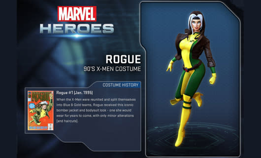 Get a glimpse of Rogue in Marvel Heroes' video preview