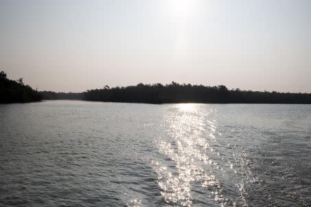 Le fleuve Gange au Bangladesh.