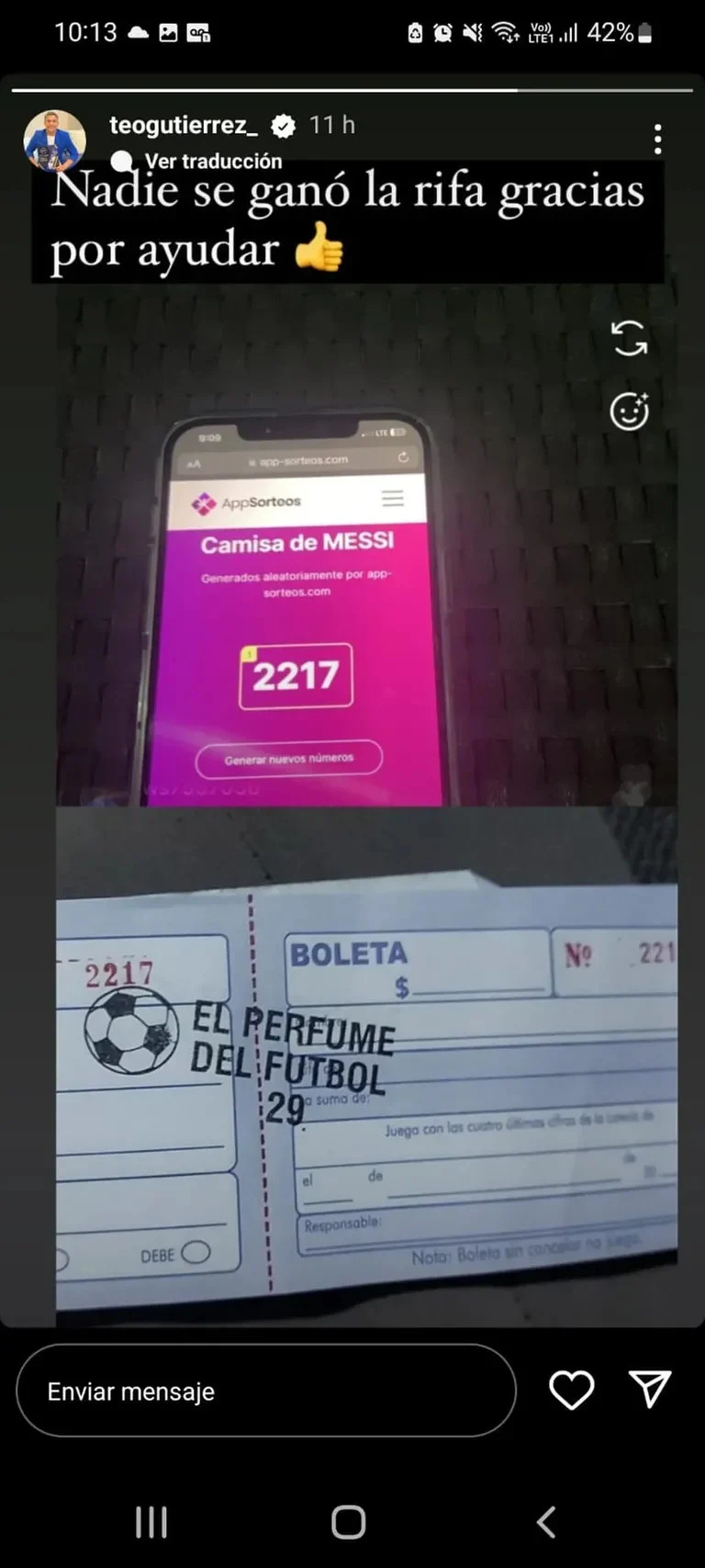 40c9e5d09d04e44cbcd915eec36588b5 - Ex futbolista rifa camiseta de Messi, no la entrega y lo destrozan en redes sociales