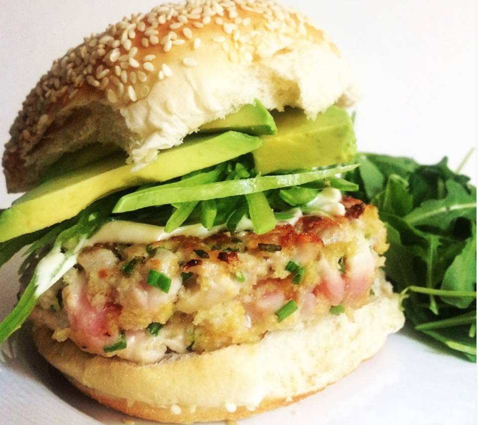 Spicy Tuna Burgers