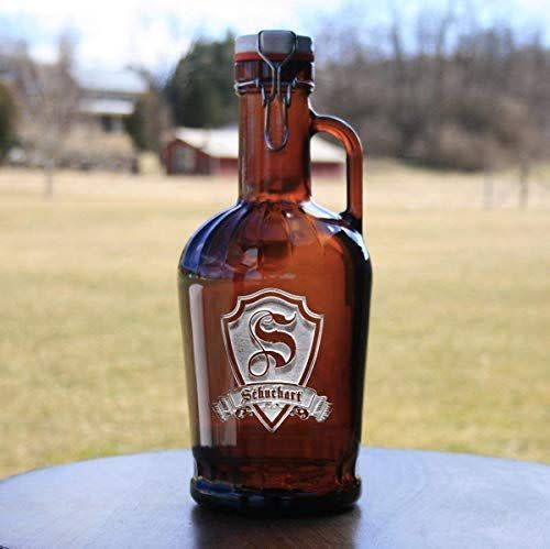 Crystal Imagery Engraved Personalized German Beer Growler