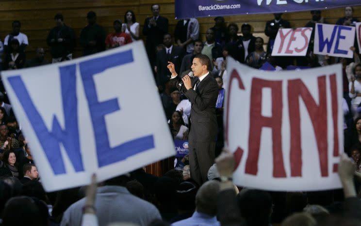 Der Präsidentschaftskandidat Sen. Barack Obama. (Bild: Rick Bowmer/AP)