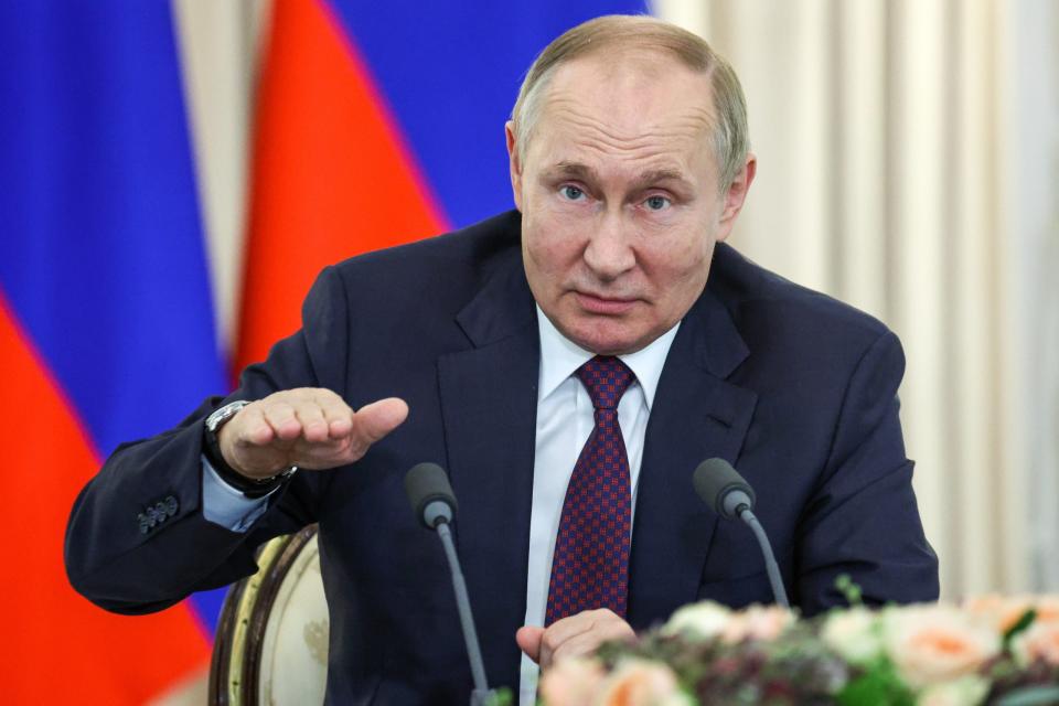 Russlands Machthaber Wladimir Putin. - Copyright: picture alliance/dpa/TASS | Sergei Bobylev