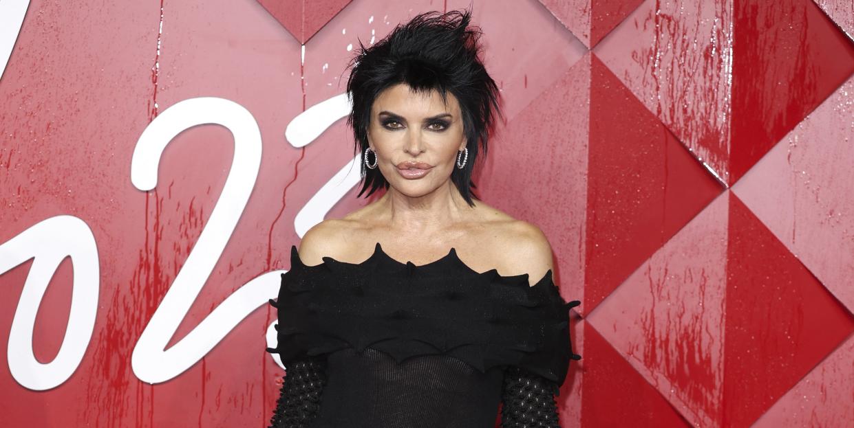 lisa rinna attends the fashion awards 2023 on december 04, 2023 in london, england