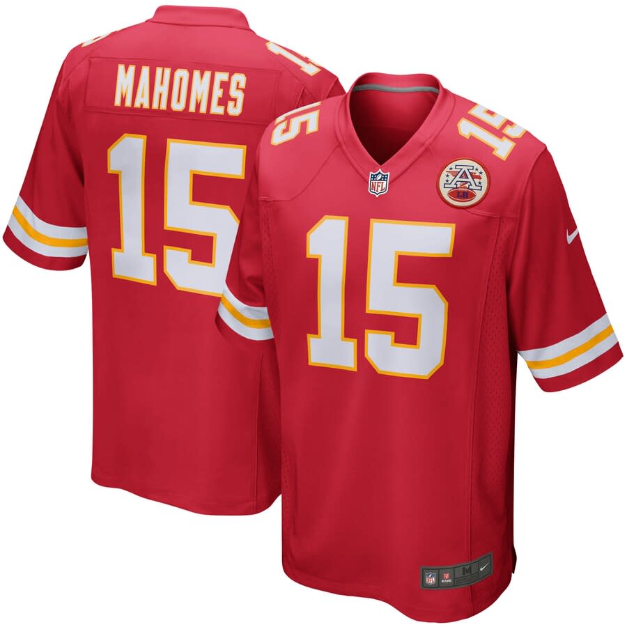 Mahomes Chiefs Nike Game Jersey