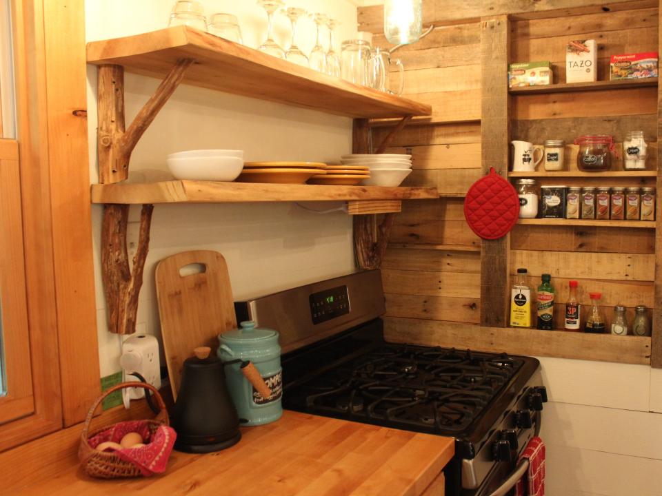 the tiny house kitchen