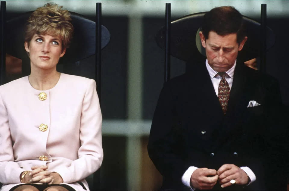 Diana und Charles bei einem offiziellen Besuch in Toronto, 1991. (Getty Images)
