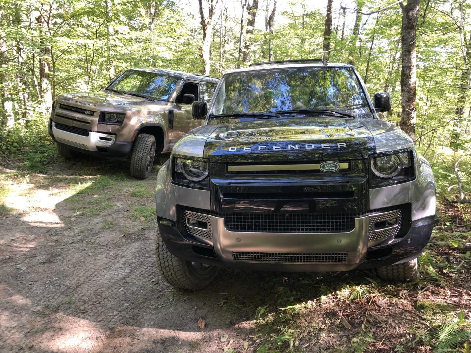 2020 Land Rover Defender (Credit: Pras Subramanian)