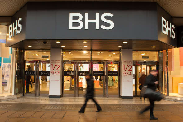 BHS sale