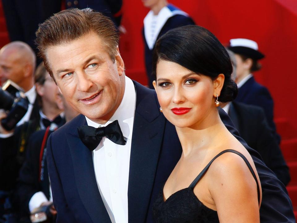 Alec Baldwin and Hilaria Thomas Baldwin Cannes 2012 AP