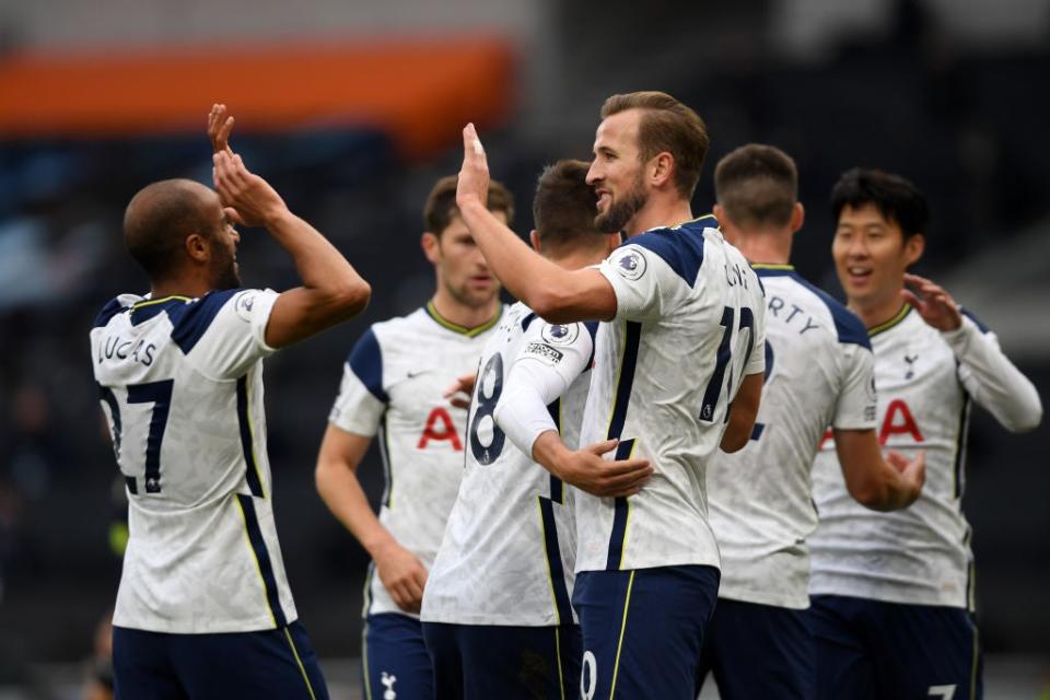 Harry Kane created Spurs' goal (Tottenham Hotspur FC via Getty I)