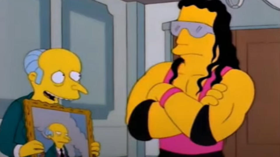 The Simpsons (Bret Hart)