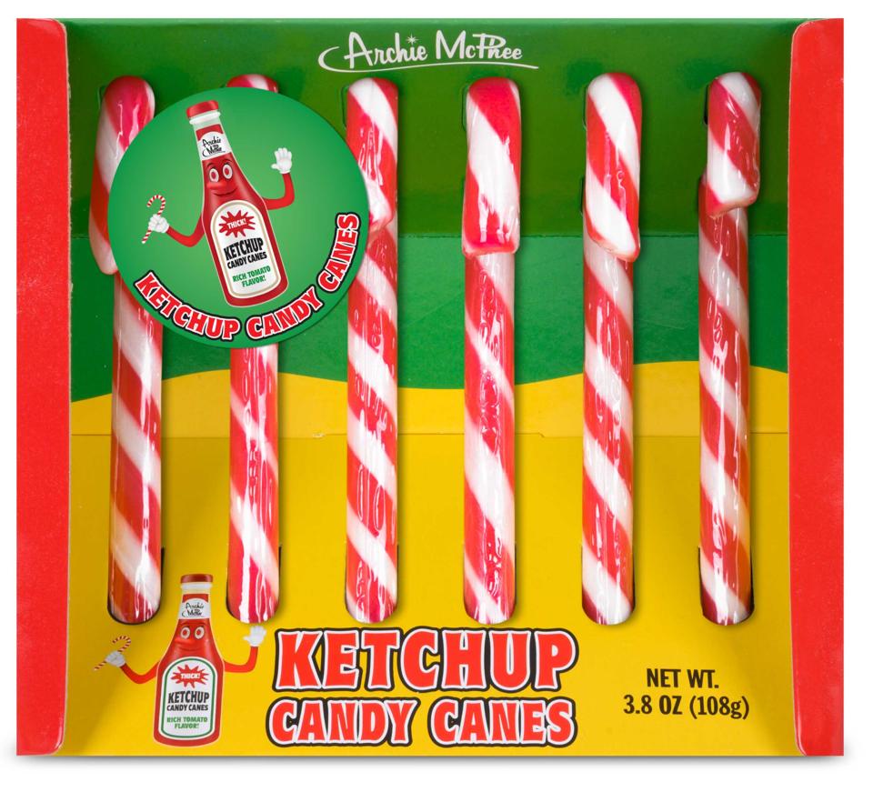 Ketchup Candy Cane (Courtesy Archie McPhee)