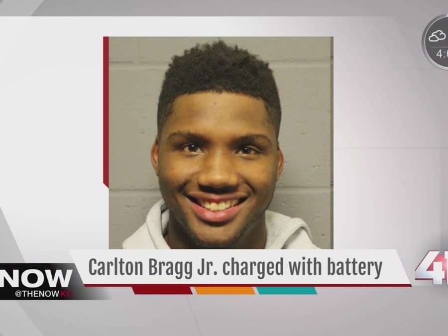 KU basketball player charged with battery