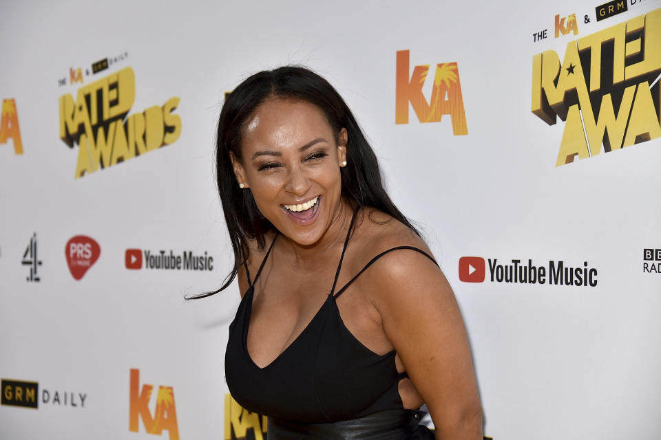 LONDON, ENGLAND - SEPTEMBER 04: Lisa Maffia attends the 2018 KA & GRM Daily Rated Awards at Eventim Apollo on September 4, 2018 in London, England. (Photo by David M. Benett/Dave Benett/Getty Images for Grime Daily)