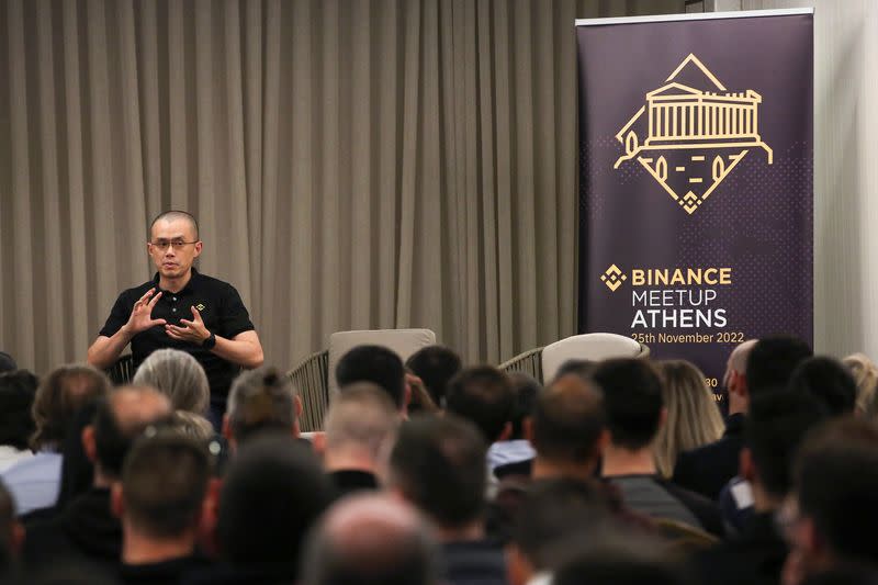 Binance event in Athens