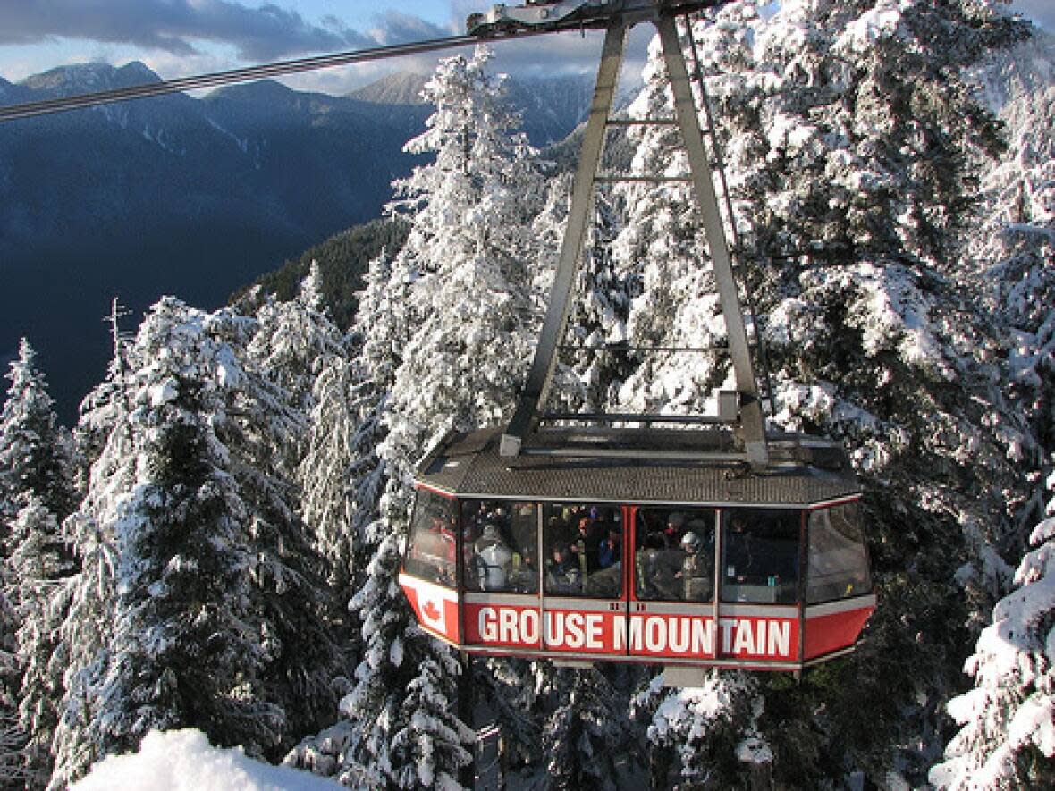 Grouse Mountain has announced guests will have to show proof of full vaccination this ski and snowboard season. (Andrea Schaffer/Flickr - image credit)