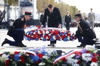 Commemorations of the 105th anniversary of WWI Armistice in Paris