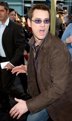 Jim Carrey at the Hollywood premiere of Paramount Pictures' Lemony Snicket's A Series of Unfortunate Events