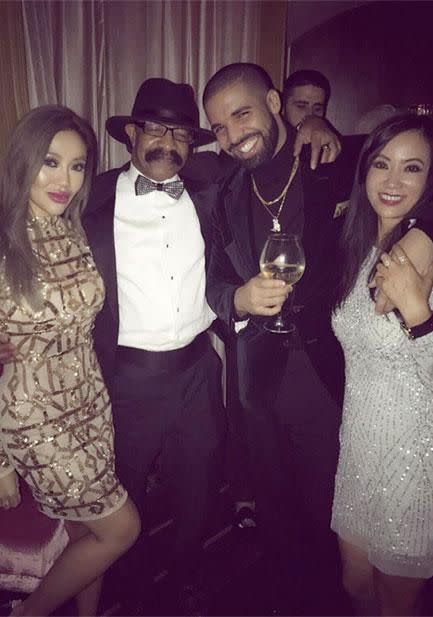 Drake celebrated his 30th birthday at Delilah last October. Source: Instagram