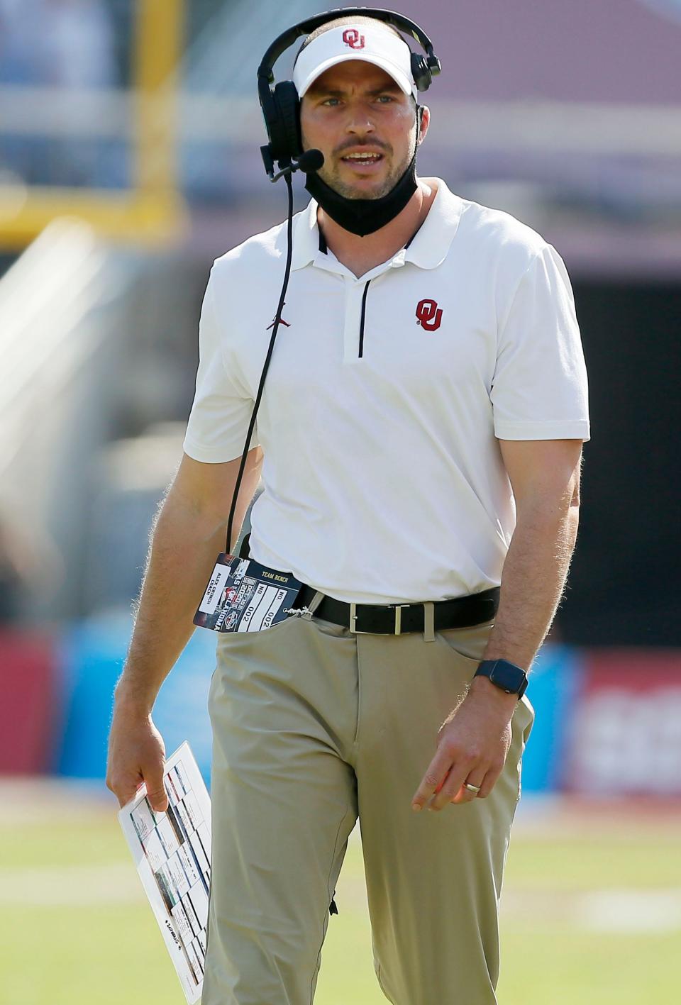 Oklahoma defensive coordinator Alex Grinch is expected to interview for the Texas Tech head-coaching job this week. The Sooners, like the Red Raiders, have an open date Saturday.