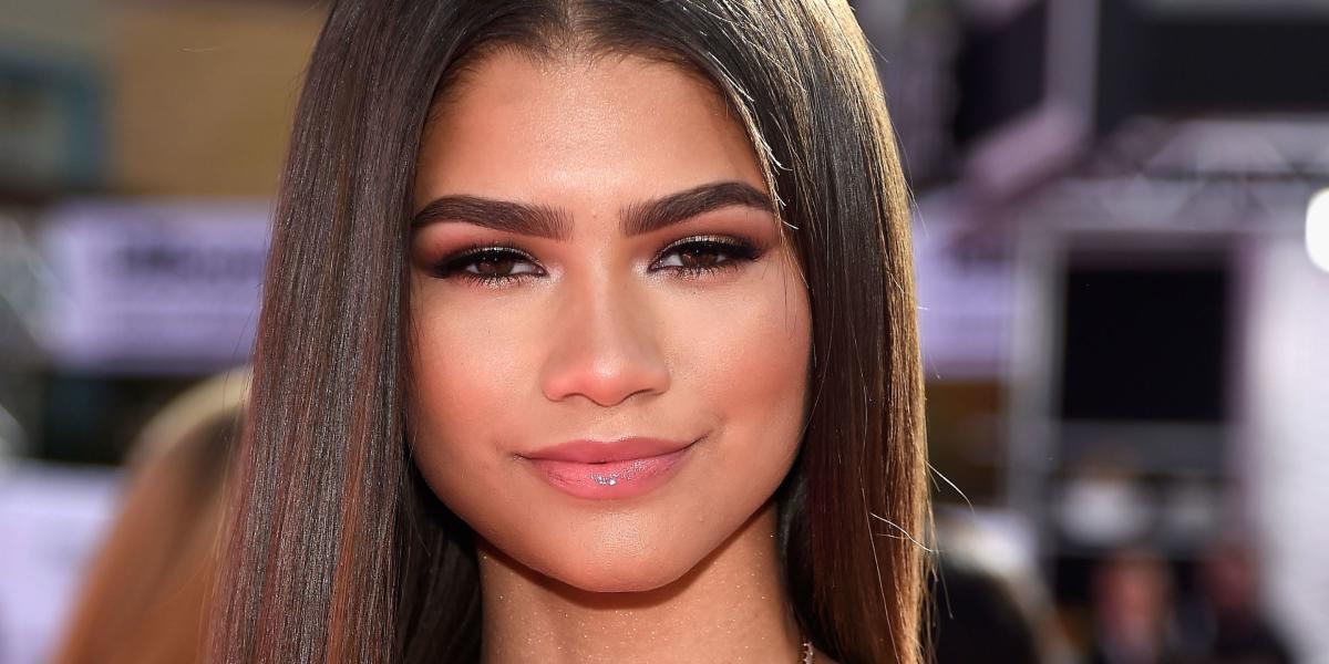 Zendaya Wore a Bra and Zebra Short Shorts to Louis Vuitton