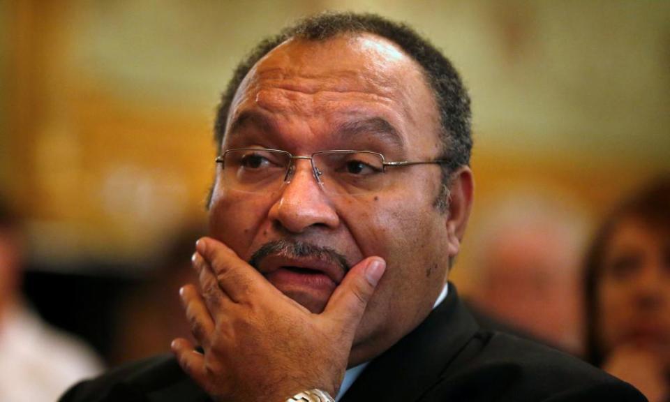 Papua New Guinea’s Prime Minister Peter O’Neill 