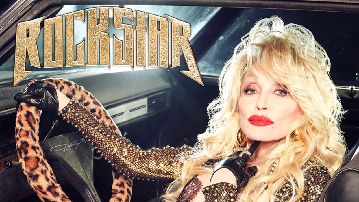  Dolly Parton: Rockstar album art. 