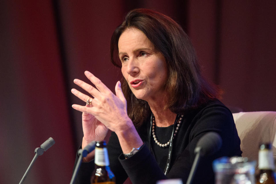 Carolyn Fairbairn pictured at a Resolution Foundation fringe event on Brexit, during the Labour Party annual conference at the Arena and Convention Centre (ACC), in Liverpool. Picture date: Tuesday September 25th, 2018. Photo credit should read: Matt Crossick/ EMPICS Entertainment.