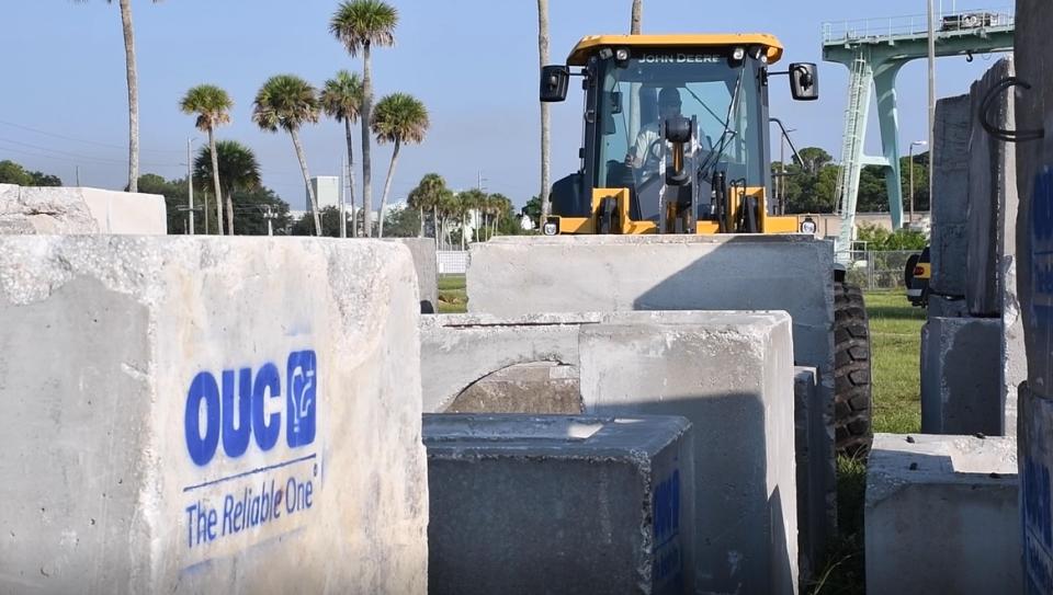 This transport will help marine life in habitats off the coast of eastern Florida.