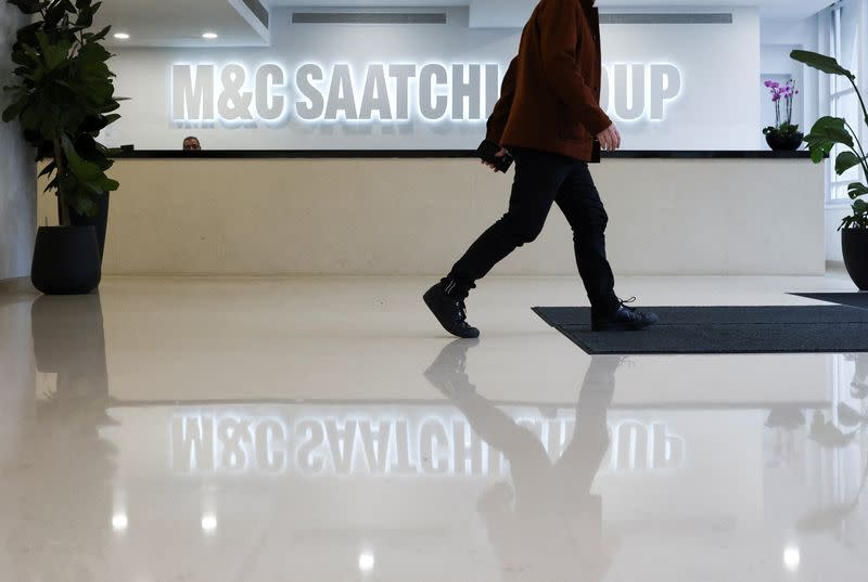 The M&C Saatchi office in central London