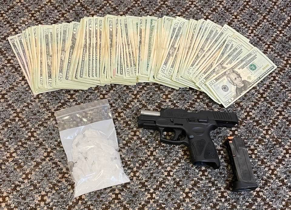 A Feb. 8 raid, conducted by the Henry County Area Drug Task Force at a home in the 300 block of South 22nd Street in New Castle, resulted in two arrests and the seizure of 78 grams of meth, a handgun, marijuana, drug paraphernalia and nearly $2,900 in cash.