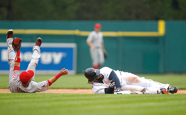 Prince Fielder says he doesn't know how to slide, here are 25 photos  proving him right