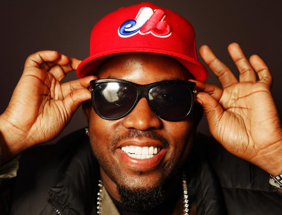 American hip hop artist, Big Boi of Outkast poses backstage during a promotion for Electronic Arts' racing video game 'Need for Speed Hot Pursuit' at Hordern Pavilion on November 18, 2010 in Sydney, Australia.