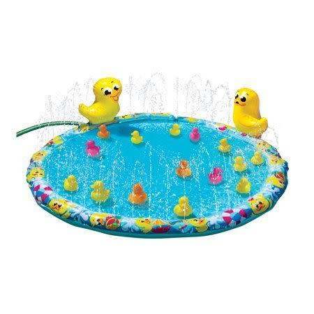8) Ducky Pond Splash Mat