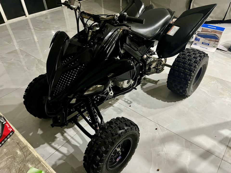 What Port St. Lucie Police said was a stolen ATV recovered as part of a case involving drugs and firearms that began Feb. 29, 2024, in Port St. Lucie