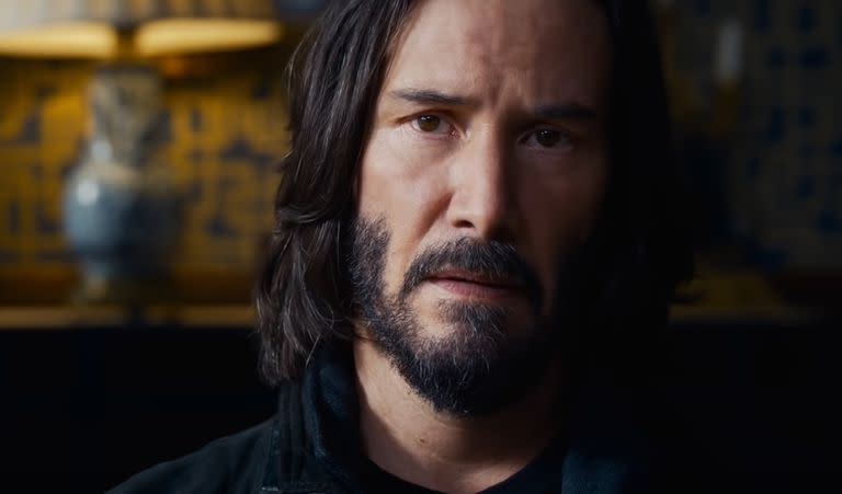 Keanu Reeves volvió a ponerse en la piel de Neo, el progragonista de Matrix