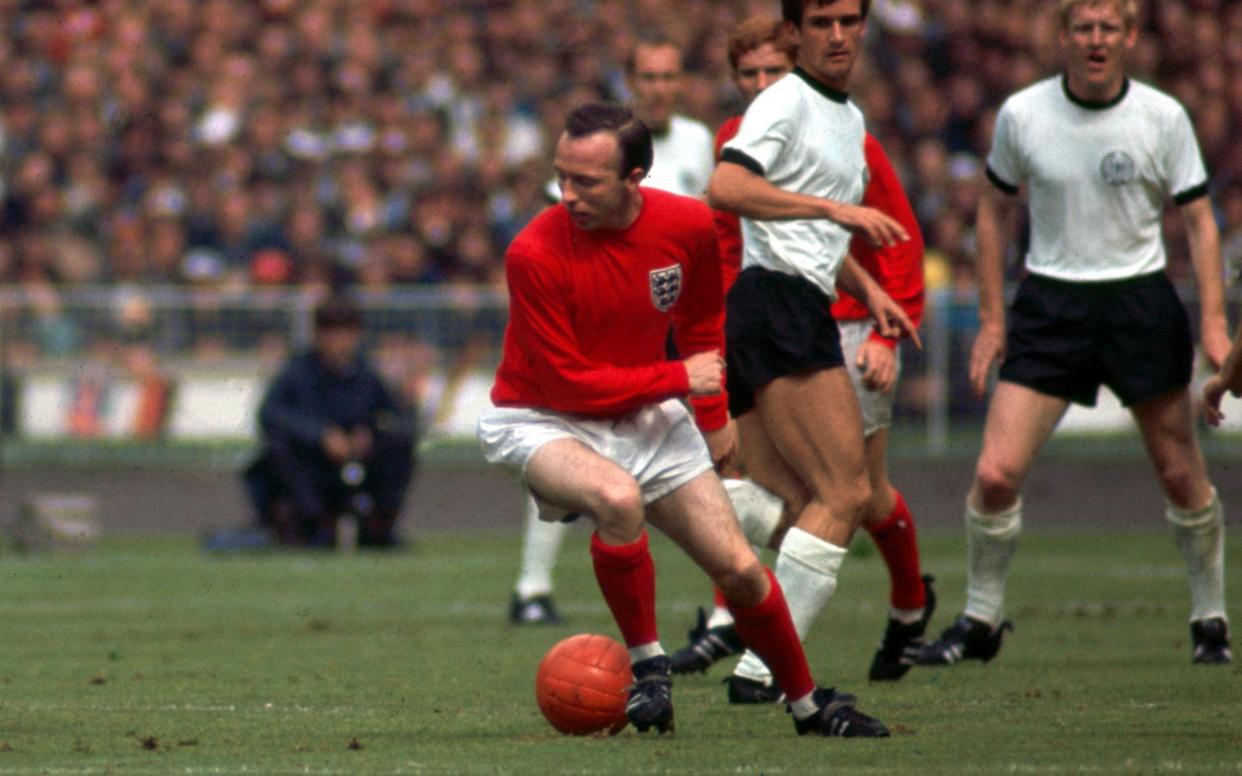 Stiles in action during the 1966 World Cup final - TRINITY MIRROR/MIRROR PIX/ALAMY STOCK PHOTO